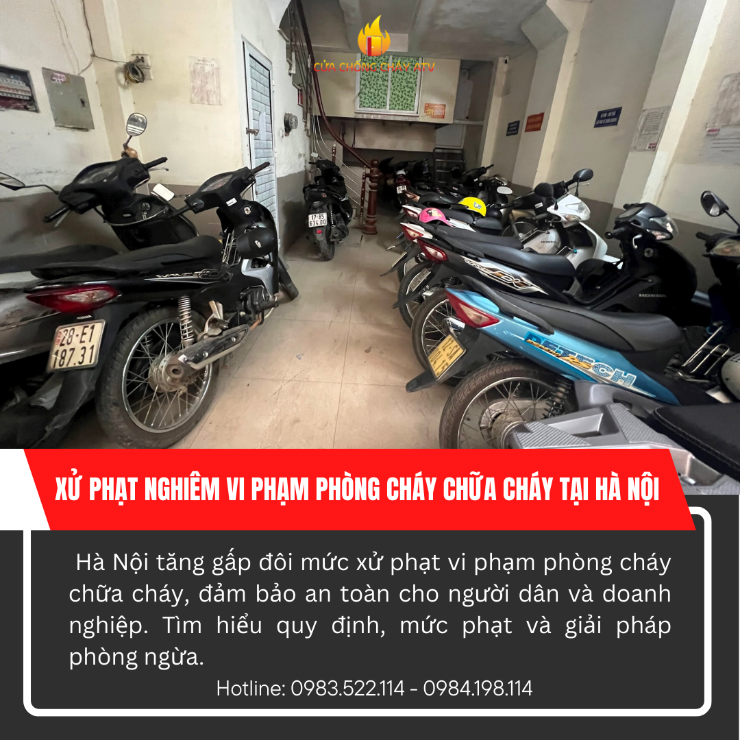 Xử phạt nghiêm vi phạm phòng cháy chữa cháy tại Hà Nội